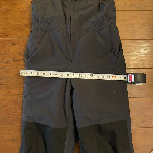 Kids LL Bean Cold Buster Snow Pants Bibs Overalls Blue Size 12 - Picture 8 of 12